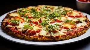 karnabahar tabanlı pizza tarifi