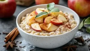 glutensiz elmalı yulaf lapası tarifi