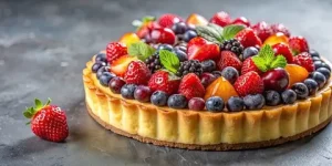 glutensiz meyveli tart tarifi