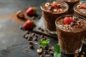 glutensiz kakaolu kinoalı puding tarifi